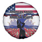 Afro Haiti Heritage Month 2025 Spare Tire Cover American Raised With Haitian Roots