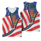 Haitian Americans Zipper Stylized Basketball Jersey Haiti Heritage Month 2025 - African Pride