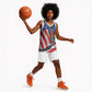 Haitian Americans Zipper Stylized Basketball Jersey Haiti Heritage Month 2025 - African Pride