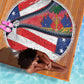 Haitian Americans Zipper Stylized Beach Blanket Haiti Heritage Month 2025