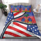 Haitian Americans Zipper Stylized Bedding Set Haiti Heritage Month 2025
