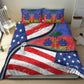 Haitian Americans Zipper Stylized Bedding Set Haiti Heritage Month 2025
