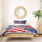 Haitian Americans Zipper Stylized Bedding Set Haiti Heritage Month 2025