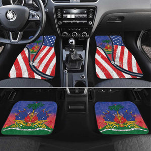 Haitian Americans Zipper Stylized Car Mats Haiti Heritage Month 2025