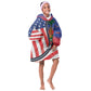 Haitian Americans Zipper Stylized Kid Wearable Blanket Hoodie Haiti Heritage Month 2025