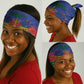 Haitian Americans Zipper Stylized Neck Gaiter Haiti Heritage Month 2025 - African Pride