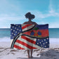 Haitian Americans Zipper Stylized Sarong Haiti Heritage Month 2025