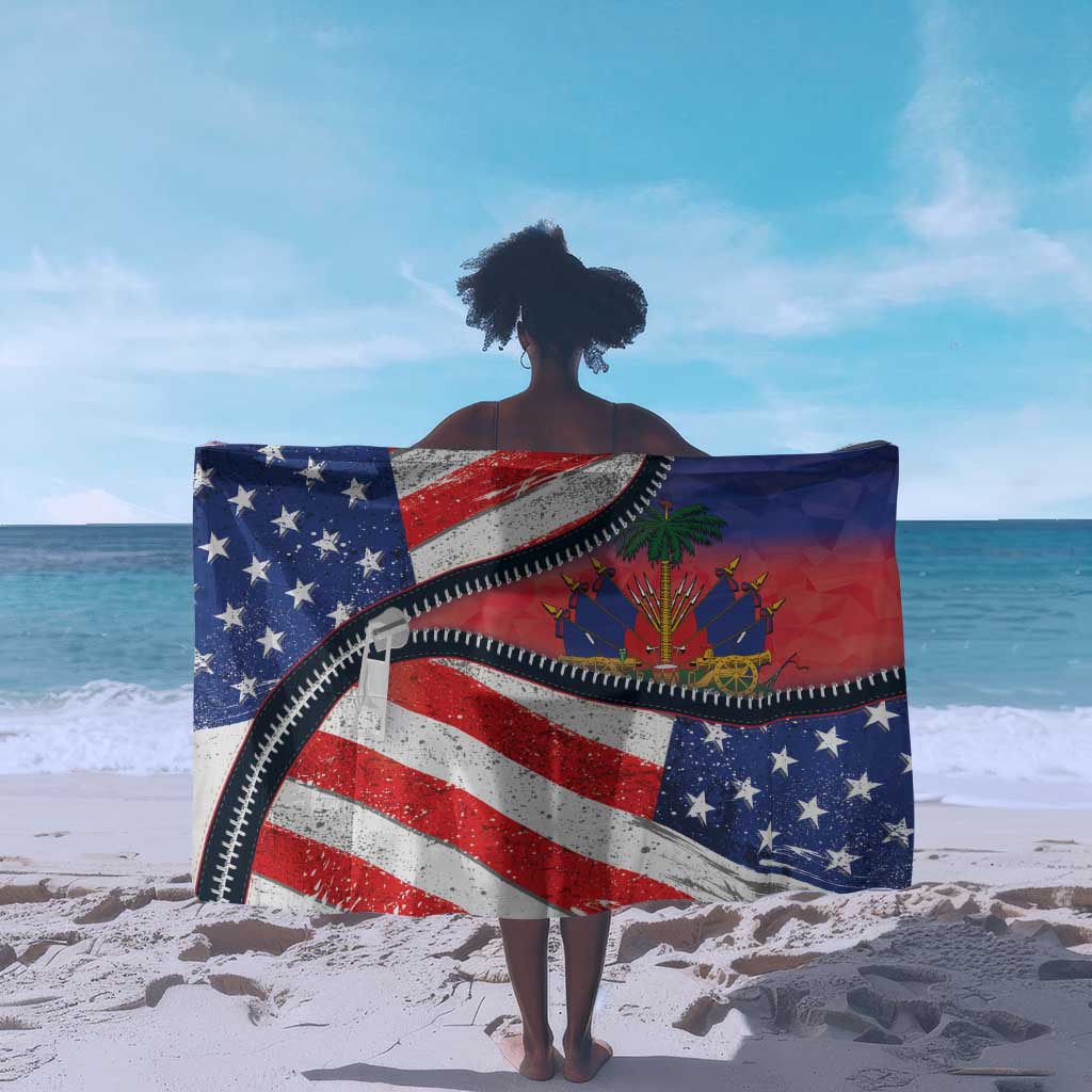 Haitian Americans Zipper Stylized Sarong Haiti Heritage Month 2025