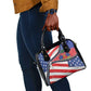 Haitian Americans Zipper Stylized Shoulder Handbag Haiti Heritage Month 2025