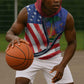 Haitian Americans Zipper Stylized Sleeveless Hoodie Haiti Heritage Month 2025 - African Pride
