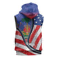 Haitian Americans Zipper Stylized Sleeveless Zip Hoodie Haiti Heritage Month 2025 - African Pride