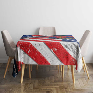 Haitian Americans Zipper Stylized Tablecloth Haiti Heritage Month 2025