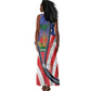 Haitian Americans Zipper Stylized Tank Maxi Dress Haiti Heritage Month 2025