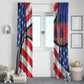 Haitian Americans Zipper Stylized Window Curtain Haiti Heritage Month 2025