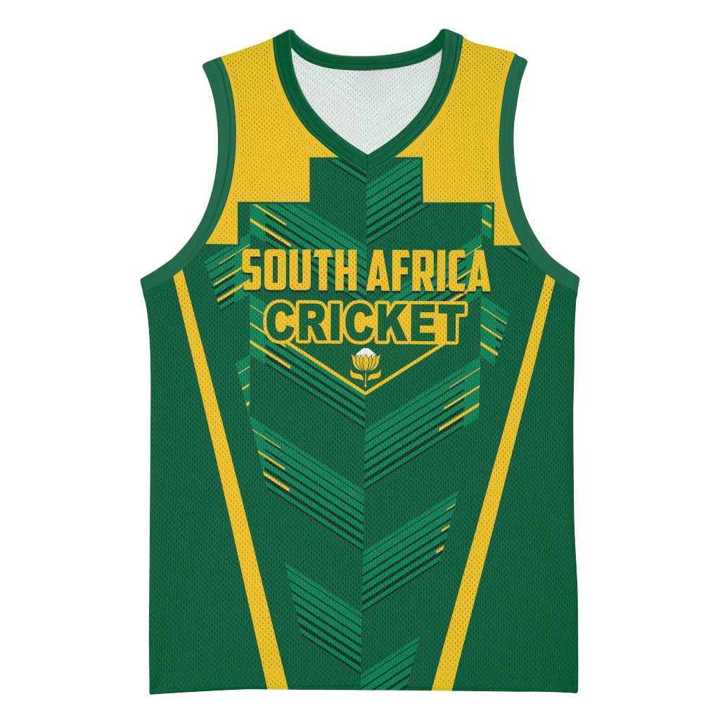 Custom South Africa Cricket Basketball Jersey SA Protea Woza Nawe - African Pride