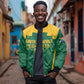 Custom South Africa Cricket Bomber Jacket SA Protea Woza Nawe