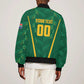 Custom South Africa Cricket Bomber Jacket SA Protea Woza Nawe