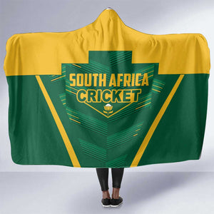 South Africa Cricket Hooded Blanket SA Protea Woza Nawe