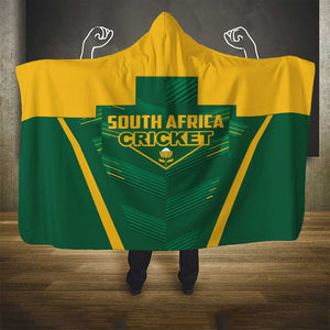 South Africa Cricket Hooded Blanket SA Protea Woza Nawe
