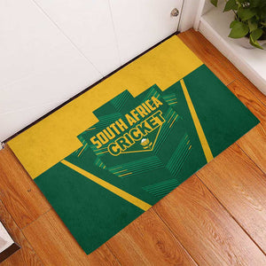 South Africa Cricket Rubber Doormat SA Protea Woza Nawe