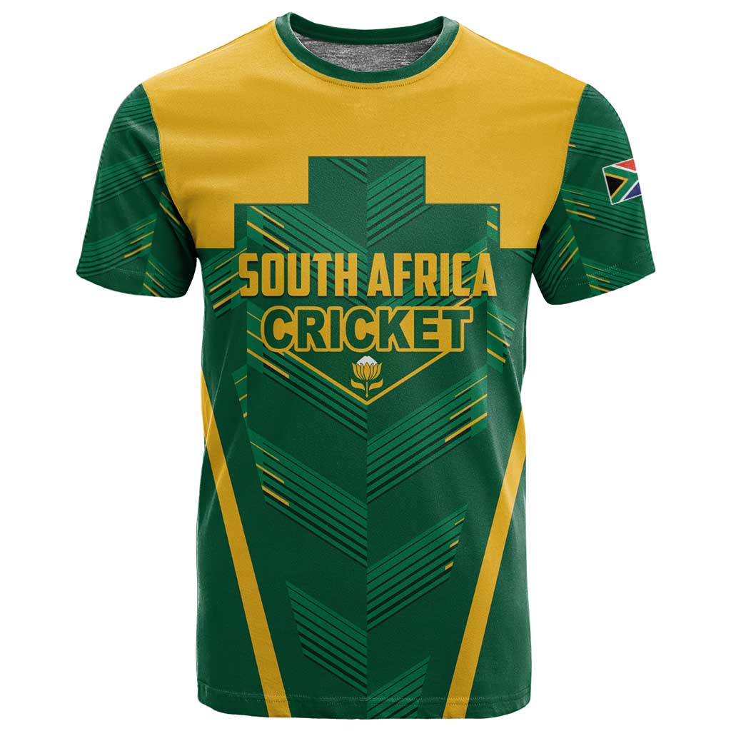Custom South Africa Cricket T shirt SA Protea Woza Nawe