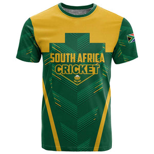 Custom South Africa Cricket T shirt SA Protea Woza Nawe