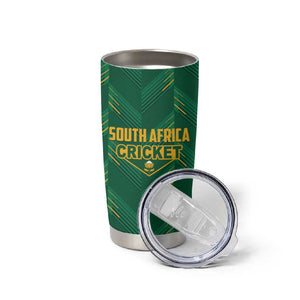 Custom South Africa Cricket Tumbler Cup SA Protea Woza Nawe