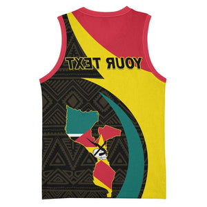 Mozambique Independence Day Basketball Jersey Muzambhiki 1975 Anniversary - African Pride