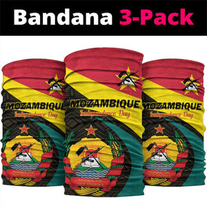 Mozambique Independence Day Neck Gaiter Muzambhiki 1975 Anniversary LT01