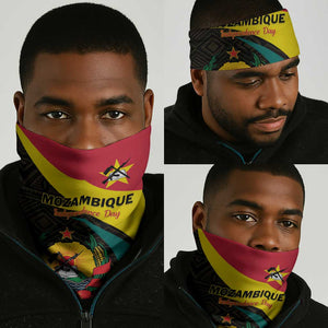 Mozambique Independence Day Neck Gaiter Muzambhiki 1975 Anniversary LT01