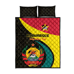 Mozambique Independence Day Quilt Bed Set Muzambhiki 1975 Anniversary