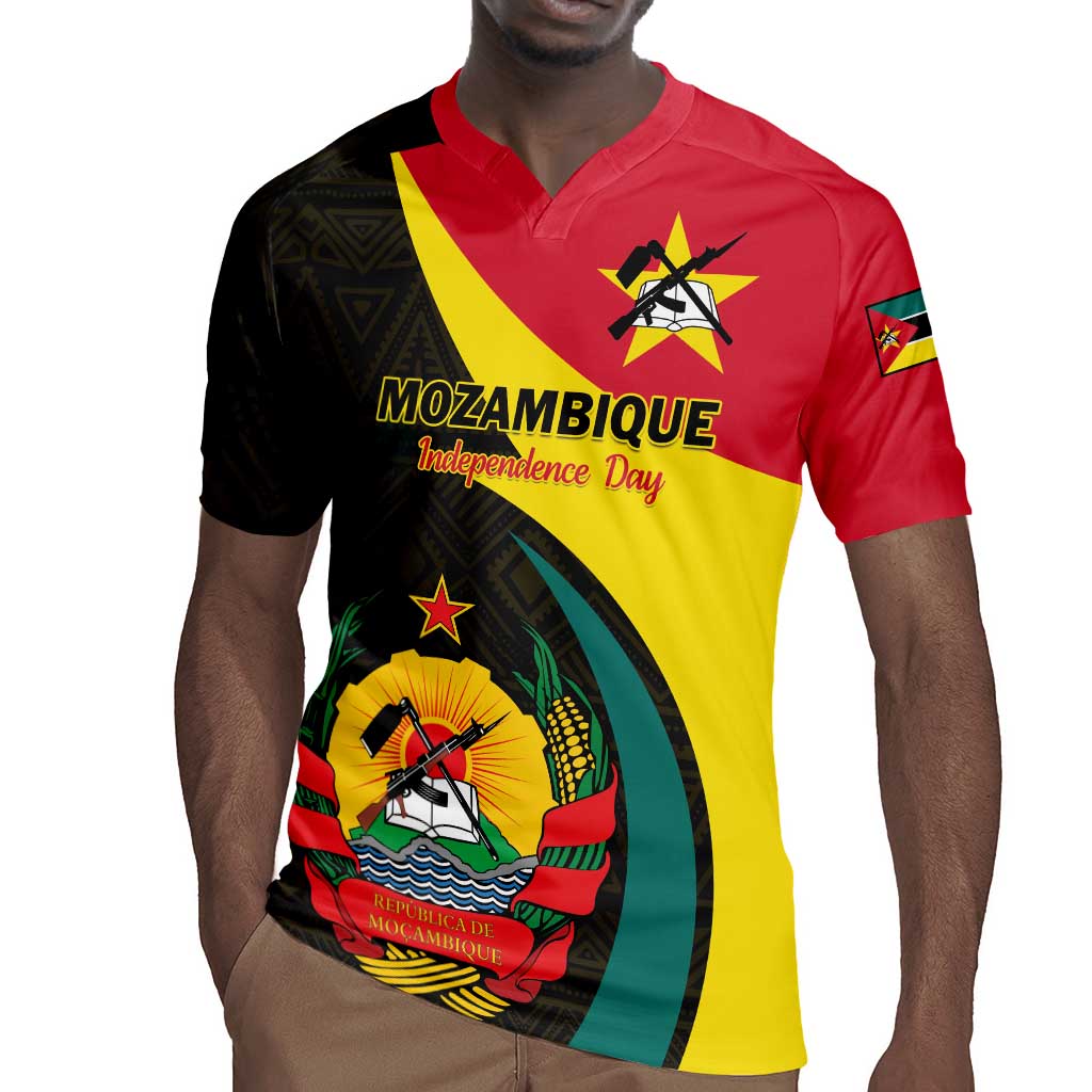 Mozambique Independence Day Rugby Jersey Muzambhiki 1975 Anniversary