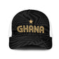Football 2026 Ghana Baseball Net Cap Black Stars Rise
