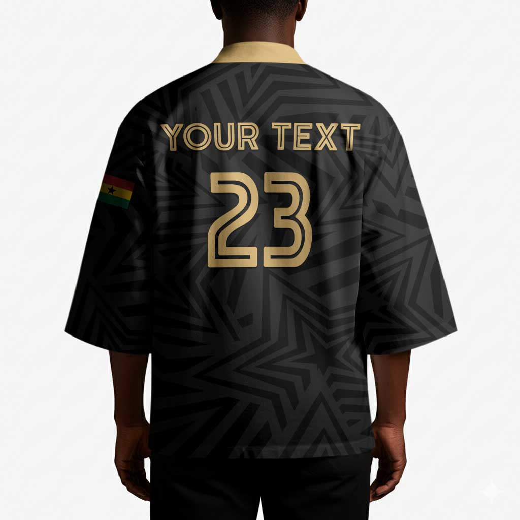 Custom Football 2026 Ghana Kimono Black Stars Rise