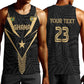 Custom Football 2026 Ghana Men Tank Top Black Stars Rise