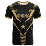 Custom Football 2026 Ghana T shirt Black Stars Rise