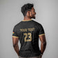Custom Football 2026 Ghana T shirt Black Stars Rise