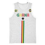 Custom Football 2026 Ghana Basketball Jersey Black Stars Go Glory