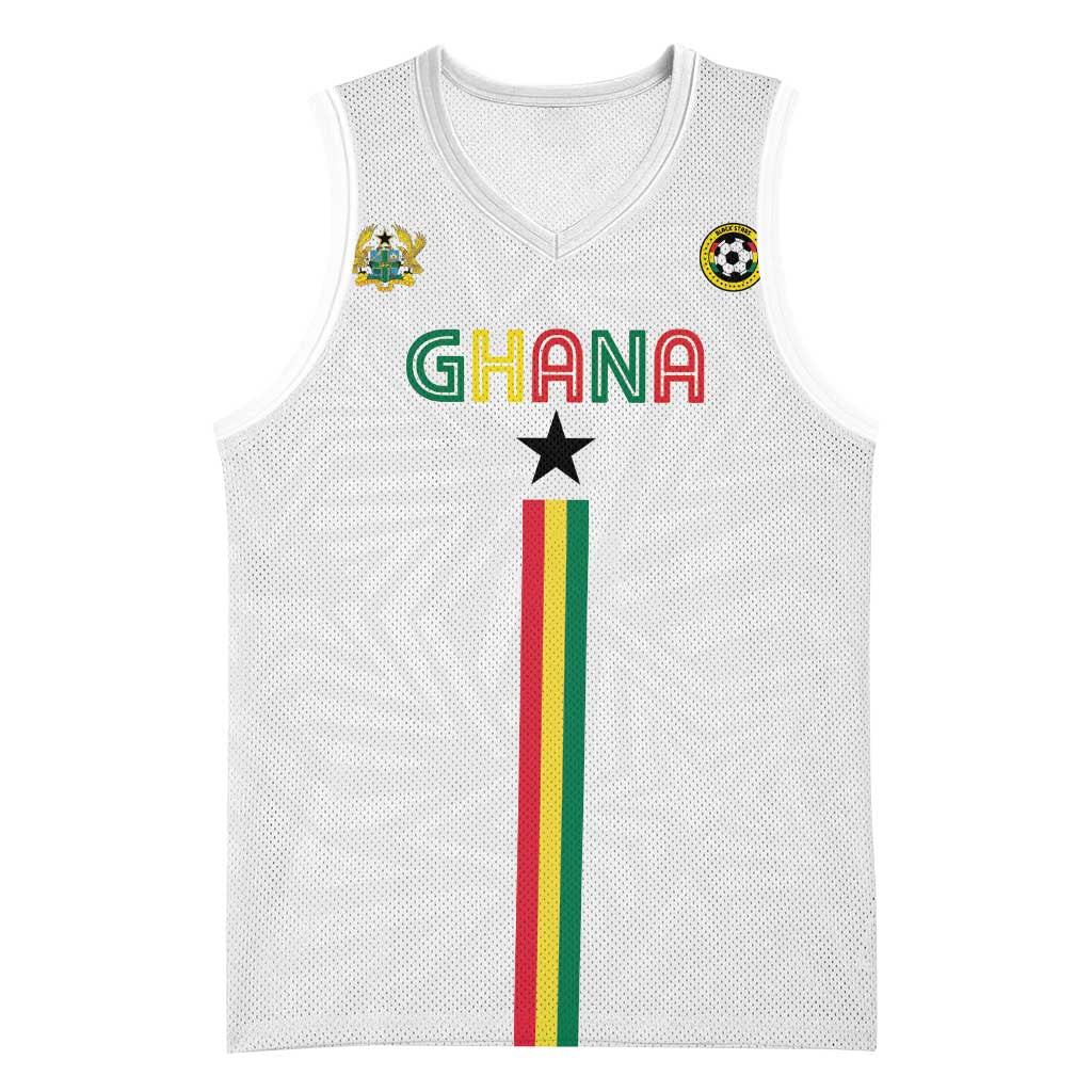 Custom Football 2026 Ghana Basketball Jersey Black Stars Go Glory