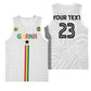 Custom Football 2026 Ghana Basketball Jersey Black Stars Go Glory