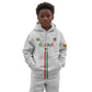 Custom Football 2026 Ghana Kid Hoodie Black Stars Go Glory