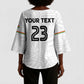 Custom Football 2026 Ghana Kimono Sleeve Blouse Black Stars Go Glory