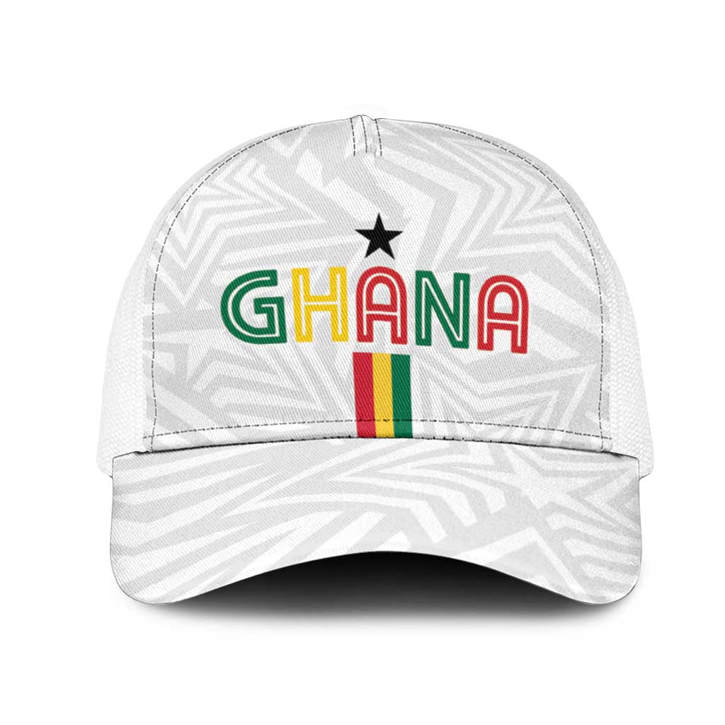 Football 2026 Ghana Mesh Trucker Cap Black Stars Go Glory