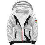 Custom Football 2026 Ghana Sherpa Hoodie Black Stars Go Glory