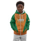 Custom Ivory Coast 2026 World Football Kid Hoodie Elephants Go Champions