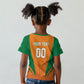 Custom Ivory Coast 2026 World Football Kid T shirt Elephants Go Champions