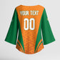 Custom Ivory Coast 2026 World Football Kimono Sleeve Blouse Elephants Go Champions