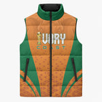 Custom Ivory Coast 2026 World Football Sleeveless Puffer Jacket Elephants Go Champions