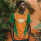 Custom Ivory Coast 2026 World Football T shirt Elephants Go Champions