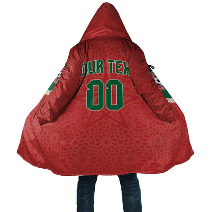 Custom Morocco 2026 World Football Cloak Atlas Lions Go Champions
